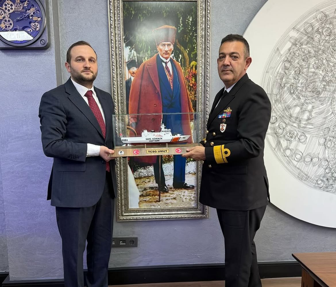 Sahil Güvenlik Komutanı Tuğamiral Tayfun PAŞAOĞLU tesis ziyareti